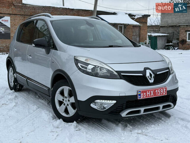 Серый Рено Сценик, объемом двигателя 1.5 л и пробегом 231 тыс. км за 10600 $, фото 1 на Automoto.ua