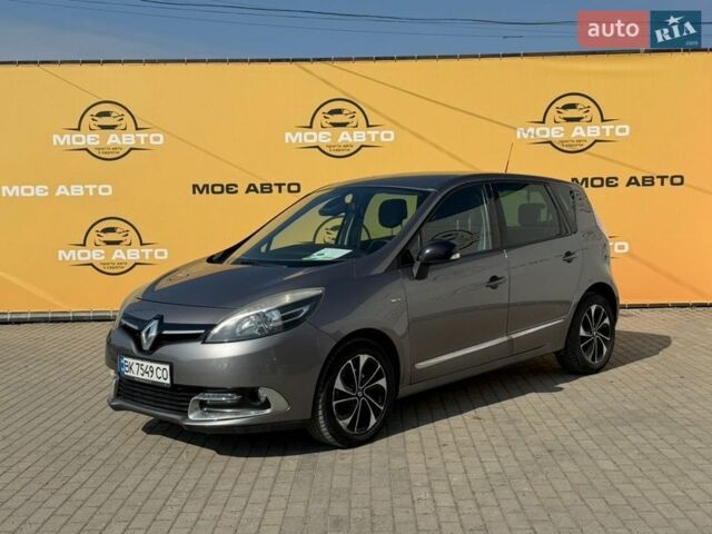 Серый Рено Сценик, объемом двигателя 1.5 л и пробегом 220 тыс. км за 7900 $, фото 1 на Automoto.ua