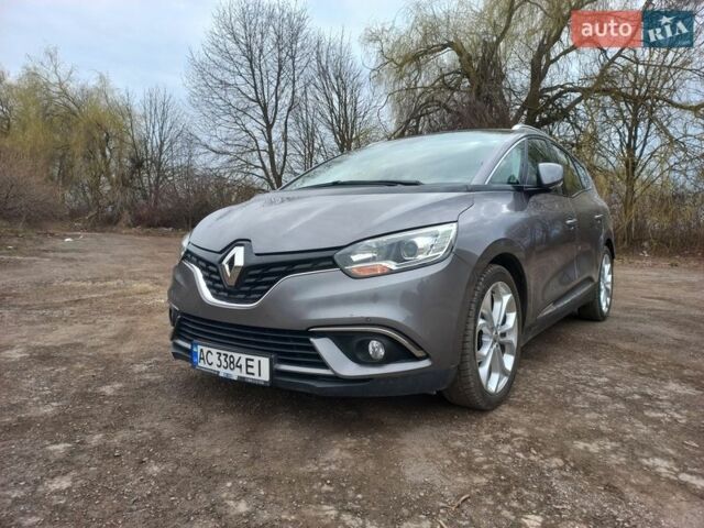 Серый Рено Сценик, объемом двигателя 1.46 л и пробегом 188 тыс. км за 15600 $, фото 1 на Automoto.ua