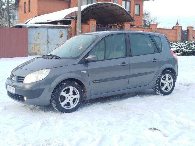 Сірий Рено Сценік, об'ємом двигуна 1.6 л та пробігом 205 тис. км за 3700 $, фото 1 на Automoto.ua