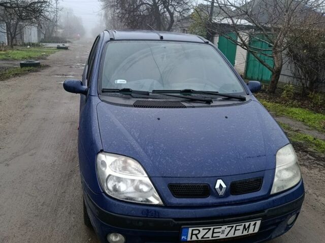 Синий Рено Сценик, объемом двигателя 2 л и пробегом 300 тыс. км за 1800 $, фото 1 на Automoto.ua