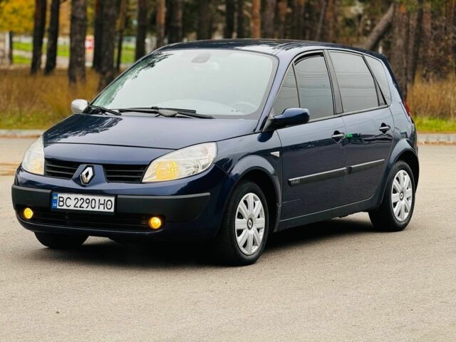 Синий Рено Сценик, объемом двигателя 1.9 л и пробегом 154 тыс. км за 3800 $, фото 1 на Automoto.ua