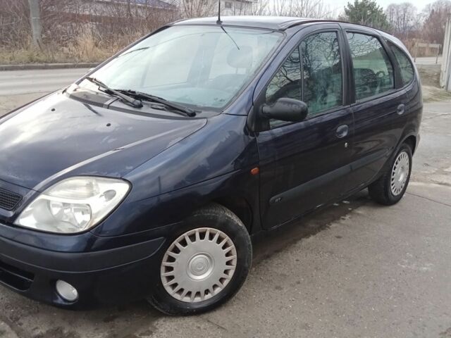 Синий Рено Сценик, объемом двигателя 1.6 л и пробегом 210 тыс. км за 1600 $, фото 1 на Automoto.ua