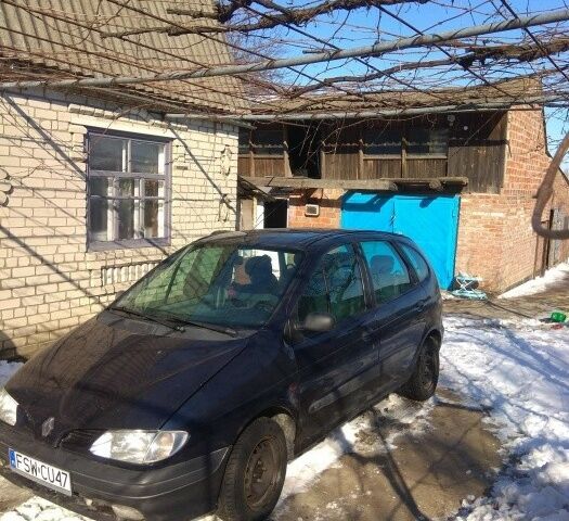 Синий Рено Сценик, объемом двигателя 2 л и пробегом 270 тыс. км за 1300 $, фото 1 на Automoto.ua