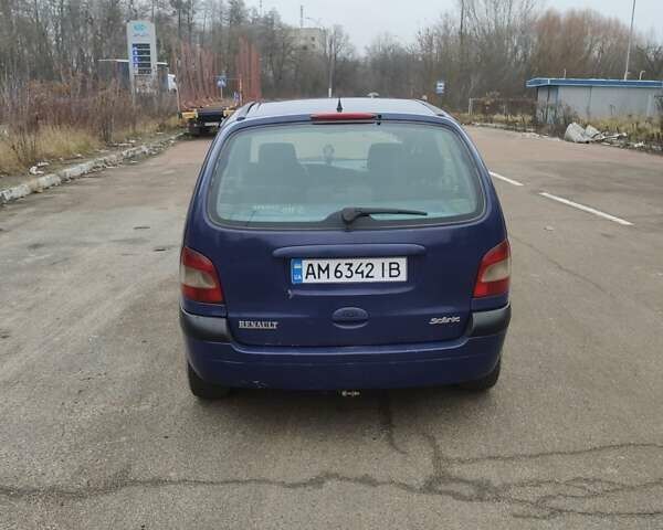Синий Рено Сценик, объемом двигателя 1.9 л и пробегом 220 тыс. км за 2950 $, фото 1 на Automoto.ua