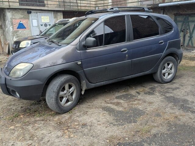 Синій Рено Сценік, об'ємом двигуна 2 л та пробігом 317 тис. км за 3700 $, фото 1 на Automoto.ua