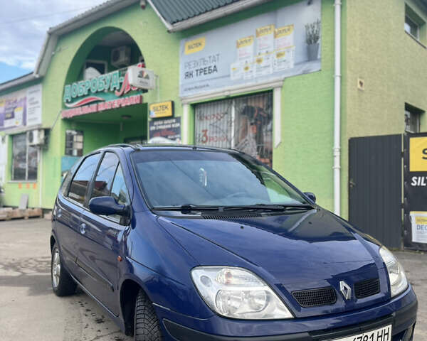 Синий Рено Сценик, объемом двигателя 1.89 л и пробегом 303 тыс. км за 3000 $, фото 1 на Automoto.ua
