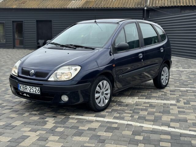 Синий Рено Сценик, объемом двигателя 1.6 л и пробегом 220 тыс. км за 1999 $, фото 1 на Automoto.ua