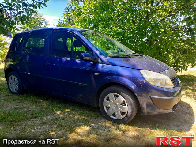 Синий Рено Сценик, объемом двигателя 1.6 л и пробегом 182 тыс. км за 3500 $, фото 1 на Automoto.ua