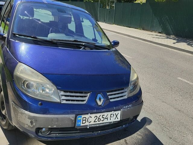 Синій Рено Сценік, об'ємом двигуна 2 л та пробігом 180 тис. км за 3800 $, фото 1 на Automoto.ua