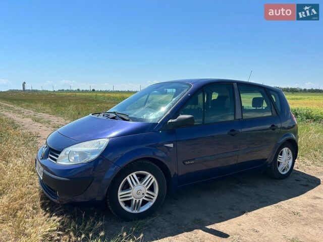 Синий Рено Сценик, объемом двигателя 1.6 л и пробегом 204 тыс. км за 4600 $, фото 1 на Automoto.ua