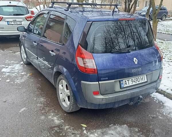 Синий Рено Сценик, объемом двигателя 1.9 л и пробегом 270 тыс. км за 3800 $, фото 1 на Automoto.ua