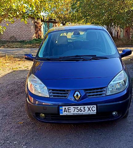 Синий Рено Сценик, объемом двигателя 1.6 л и пробегом 204 тыс. км за 4300 $, фото 1 на Automoto.ua