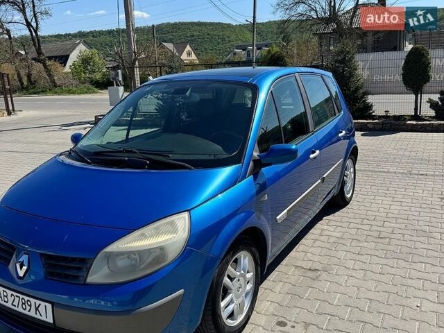 Синий Рено Сценик, объемом двигателя 1.6 л и пробегом 291 тыс. км за 4500 $, фото 1 на Automoto.ua