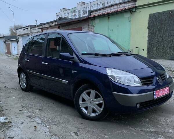 Синий Рено Сценик, объемом двигателя 1.6 л и пробегом 176 тыс. км за 5450 $, фото 1 на Automoto.ua