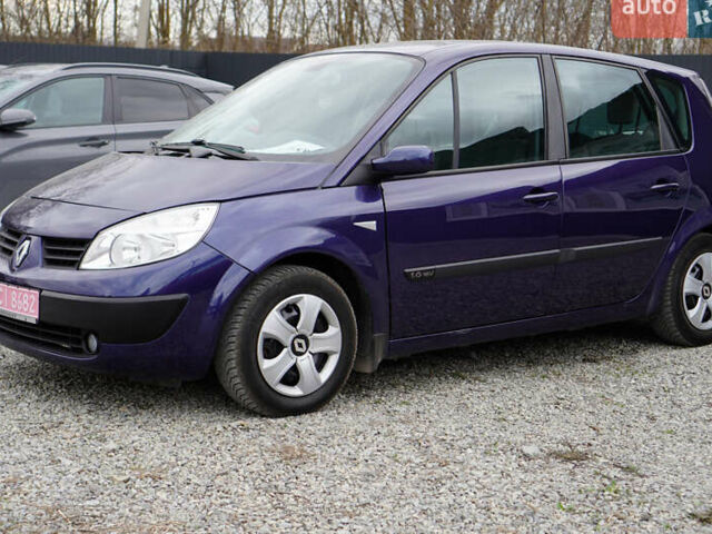 Синий Рено Сценик, объемом двигателя 1.6 л и пробегом 230 тыс. км за 5100 $, фото 1 на Automoto.ua