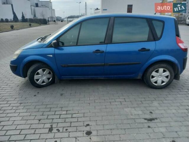 Синий Рено Сценик, объемом двигателя 1.6 л и пробегом 283 тыс. км за 3300 $, фото 1 на Automoto.ua