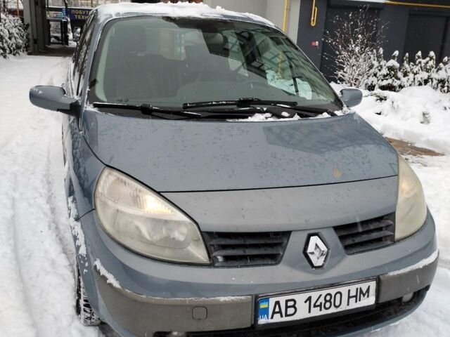 Синий Рено Сценик, объемом двигателя 1.6 л и пробегом 279 тыс. км за 4350 $, фото 1 на Automoto.ua