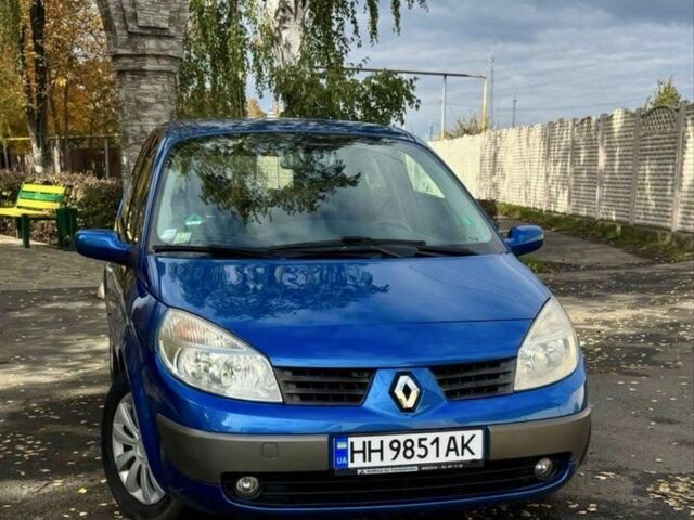 Синий Рено Сценик, объемом двигателя 2 л и пробегом 230 тыс. км за 5400 $, фото 1 на Automoto.ua