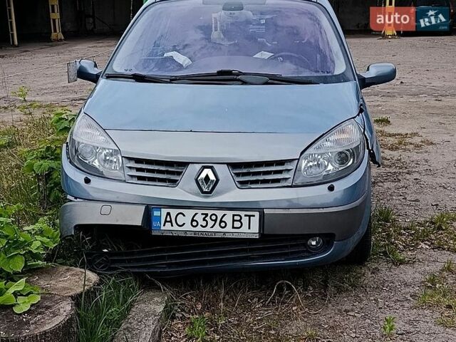 Синий Рено Сценик, объемом двигателя 1.5 л и пробегом 202 тыс. км за 2500 $, фото 1 на Automoto.ua