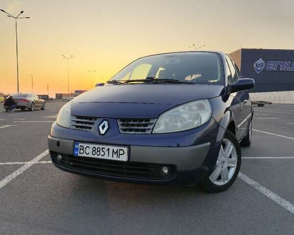 Синий Рено Сценик, объемом двигателя 2 л и пробегом 260 тыс. км за 4600 $, фото 1 на Automoto.ua