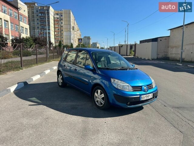 Синий Рено Сценик, объемом двигателя 2 л и пробегом 240 тыс. км за 5800 $, фото 1 на Automoto.ua