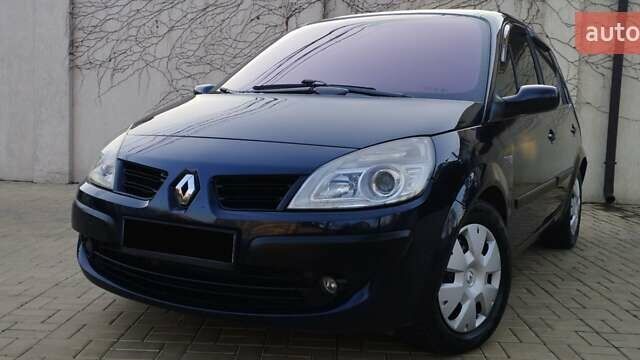 Синий Рено Сценик, объемом двигателя 1.9 л и пробегом 220 тыс. км за 5500 $, фото 1 на Automoto.ua