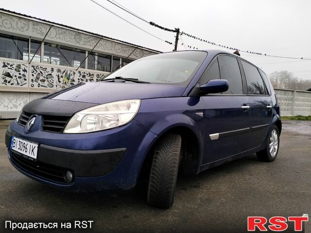 Синій Рено Сценік, об'ємом двигуна 1.6 л та пробігом 224 тис. км за 5000 $, фото 1 на Automoto.ua