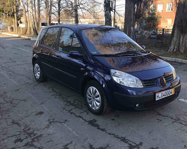 Синий Рено Сценик, объемом двигателя 1.6 л и пробегом 250 тыс. км за 3900 $, фото 1 на Automoto.ua