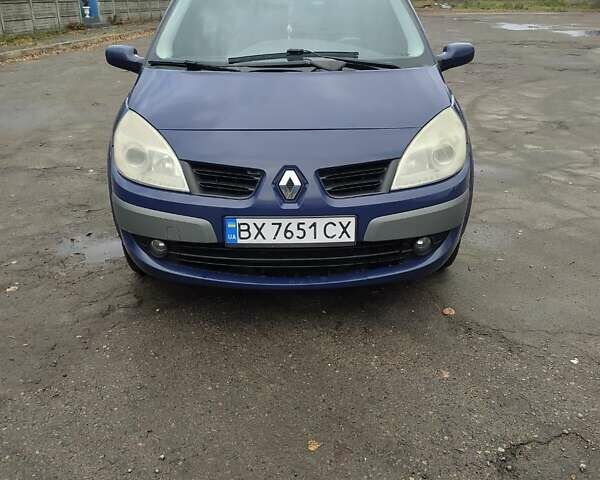 Синий Рено Сценик, объемом двигателя 1.6 л и пробегом 324 тыс. км за 5000 $, фото 1 на Automoto.ua