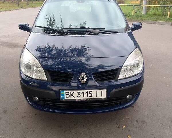 Синий Рено Сценик, объемом двигателя 1.6 л и пробегом 209 тыс. км за 6300 $, фото 1 на Automoto.ua