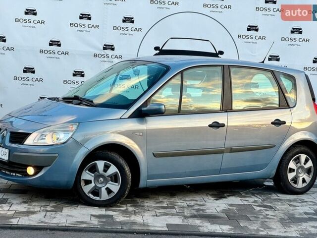 Синий Рено Сценик, объемом двигателя 1.6 л и пробегом 173 тыс. км за 5500 $, фото 1 на Automoto.ua