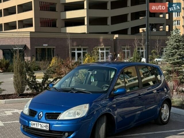 Синій Рено Сценік, об'ємом двигуна 2 л та пробігом 215 тис. км за 4499 $, фото 1 на Automoto.ua
