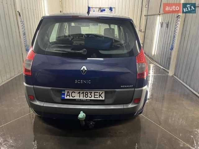 Синий Рено Сценик, объемом двигателя 1.5 л и пробегом 311 тыс. км за 5200 $, фото 1 на Automoto.ua