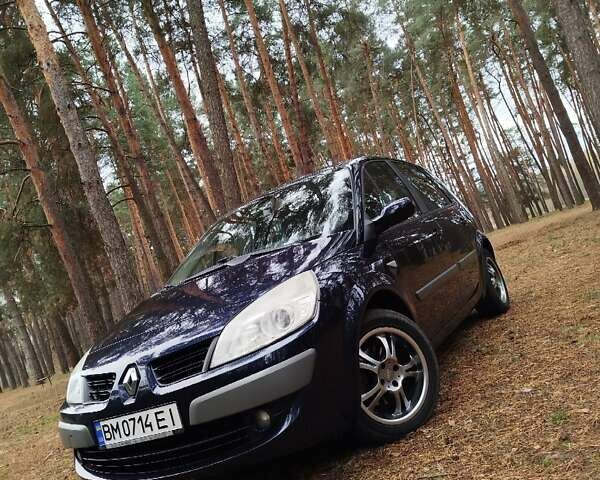 Синий Рено Сценик, объемом двигателя 1.6 л и пробегом 214 тыс. км за 5599 $, фото 1 на Automoto.ua