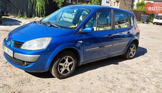 Синий Рено Сценик, объемом двигателя 1.6 л и пробегом 211 тыс. км за 4600 $, фото 1 на Automoto.ua