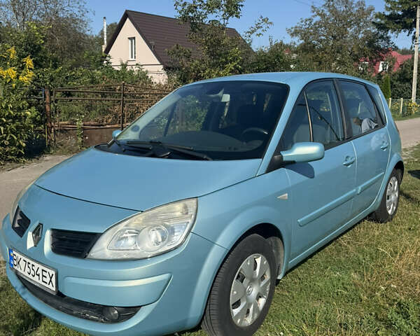 Синий Рено Сценик, объемом двигателя 1.6 л и пробегом 225 тыс. км за 4900 $, фото 1 на Automoto.ua