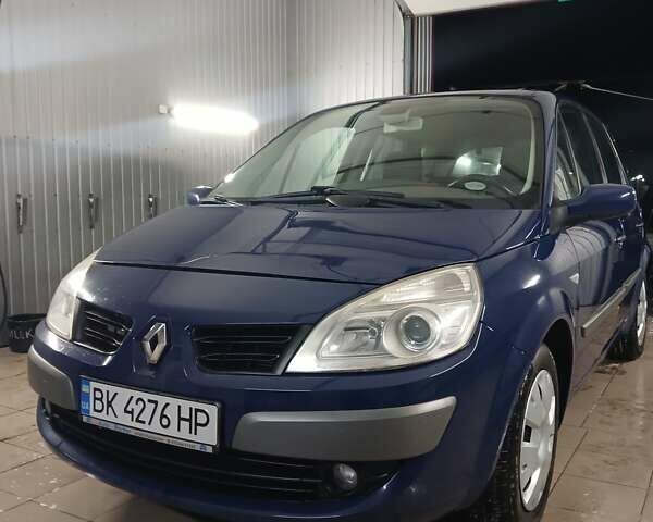 Синий Рено Сценик, объемом двигателя 1.87 л и пробегом 272 тыс. км за 4799 $, фото 1 на Automoto.ua