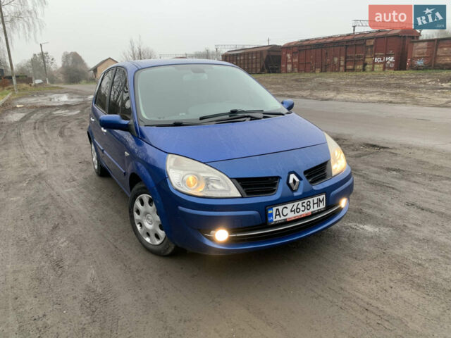 Синий Рено Сценик, объемом двигателя 1.6 л и пробегом 250 тыс. км за 4850 $, фото 1 на Automoto.ua