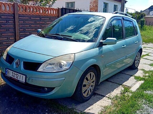 Синий Рено Сценик, объемом двигателя 2 л и пробегом 312 тыс. км за 4500 $, фото 1 на Automoto.ua