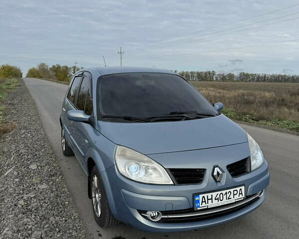 Рено Сценик 2007 в Тальном на Automoto.ua Синий Рено Сценик, объемом двигателя 1.6 л и пробегом 313 тыс. км за 5400 $, фото 1 на Automoto.ua