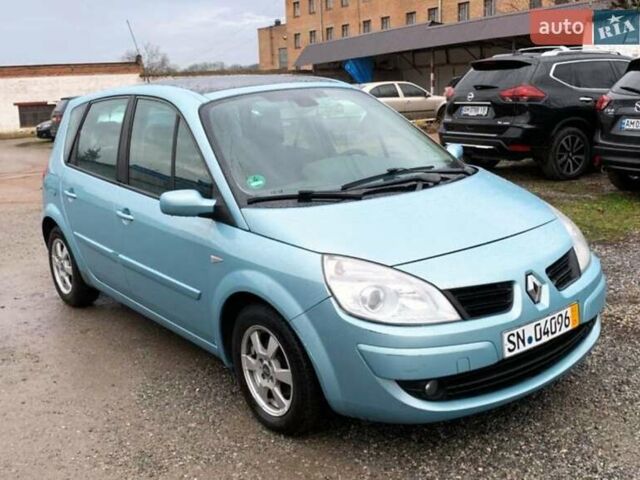 Синий Рено Сценик, объемом двигателя 1.6 л и пробегом 163 тыс. км за 6800 $, фото 1 на Automoto.ua