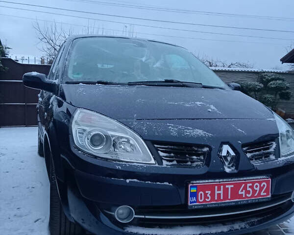 Синий Рено Сценик, объемом двигателя 1.6 л и пробегом 178 тыс. км за 5750 $, фото 1 на Automoto.ua