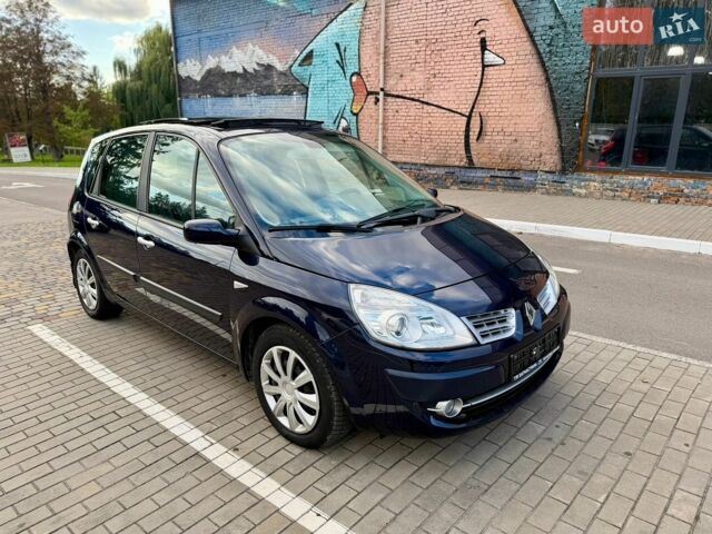 Синій Рено Сценік, об'ємом двигуна 2 л та пробігом 197 тис. км за 5800 $, фото 1 на Automoto.ua
