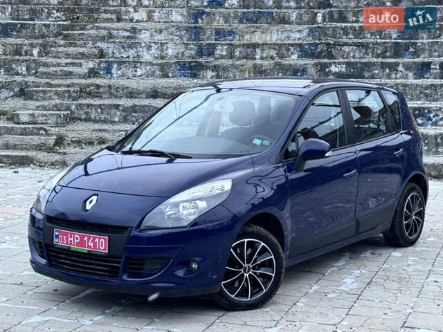 Синий Рено Сценик, объемом двигателя 1.6 л и пробегом 215 тыс. км за 7850 $, фото 1 на Automoto.ua