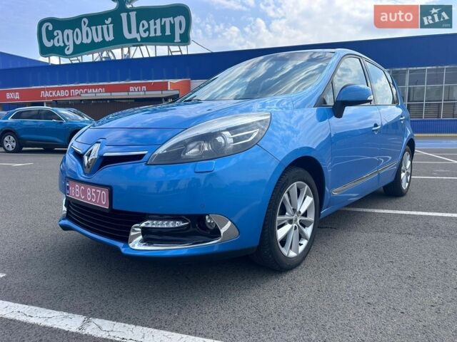 Синій Рено Сценік, об'ємом двигуна 2 л та пробігом 155 тис. км за 8300 $, фото 1 на Automoto.ua