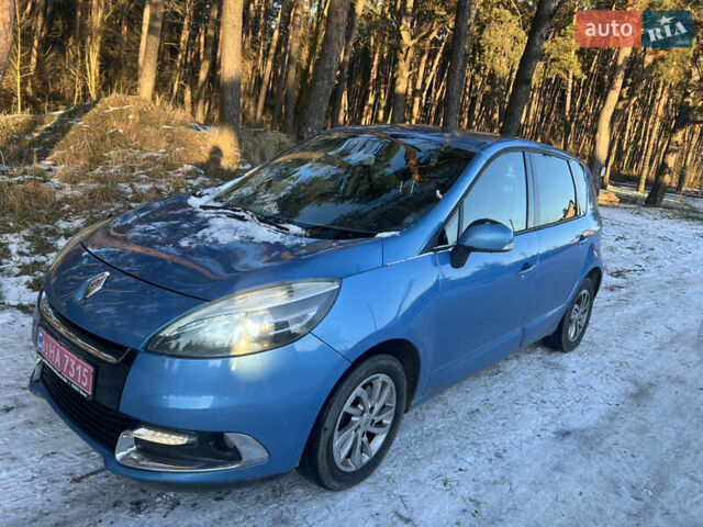Синий Рено Сценик, объемом двигателя 1.5 л и пробегом 222 тыс. км за 7700 $, фото 1 на Automoto.ua