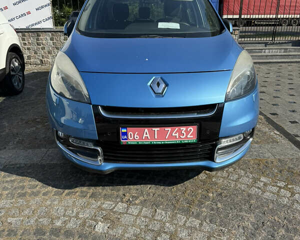 Синий Рено Сценик, объемом двигателя 1.5 л и пробегом 226 тыс. км за 9900 $, фото 1 на Automoto.ua