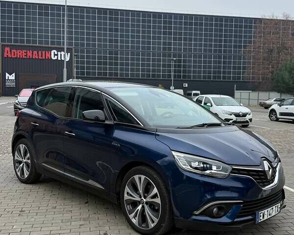 Синий Рено Сценик, объемом двигателя 1.6 л и пробегом 137 тыс. км за 17300 $, фото 1 на Automoto.ua