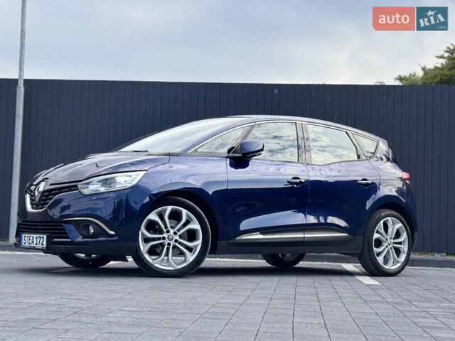 Синий Рено Сценик, объемом двигателя 1.5 л и пробегом 201 тыс. км за 14850 $, фото 1 на Automoto.ua